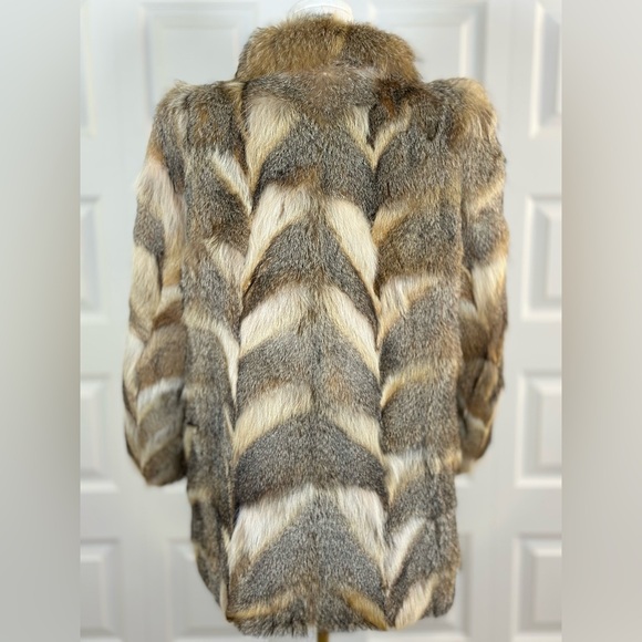 Vintage Deer Pelage Fur Coat | Genuine Hair-On Deerskin | Rare Statement Piece - Picture 5 of 13